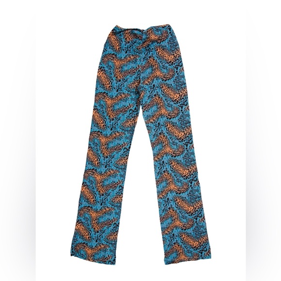 NWOT I.AM.GIA HALO BLUE CHEETAH PANT XS🐆 - Picture 2 of 3